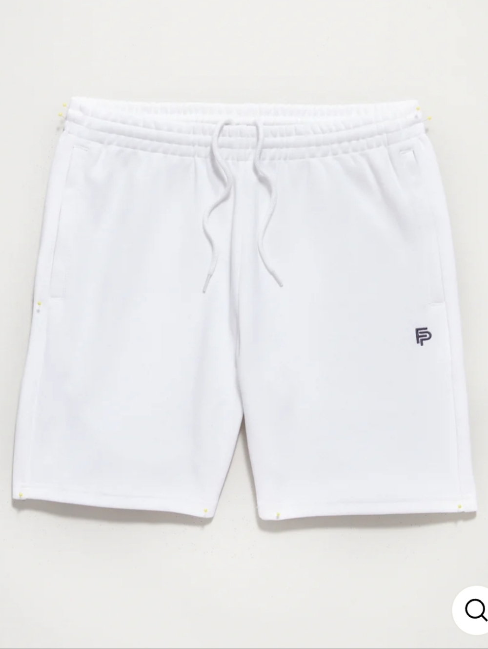 Men's Court Short in White